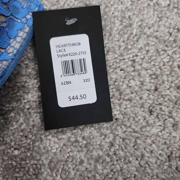 NWT Frederick’s of Hollywood Heartthrob Superboost Lace Bra (Size 32D) - Picture 3 of 8